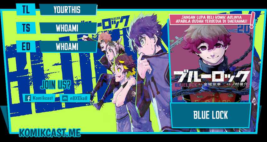 Blue Lock chapter 188, halaman 1