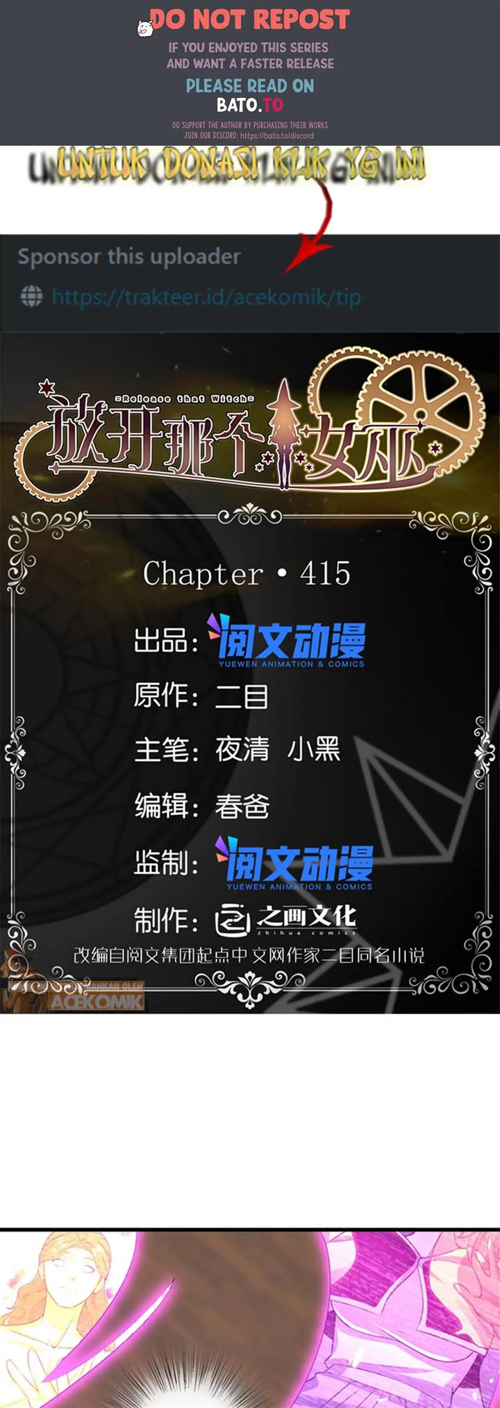 Release That Witch chapter 415, halaman 1