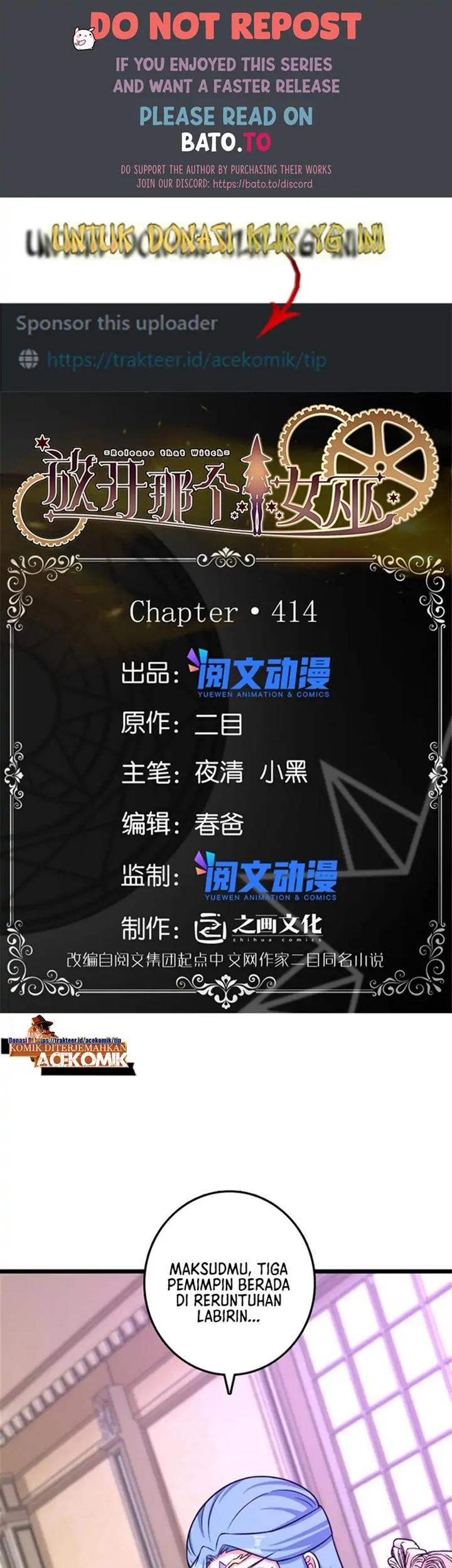 Release That Witch chapter 414, halaman 1