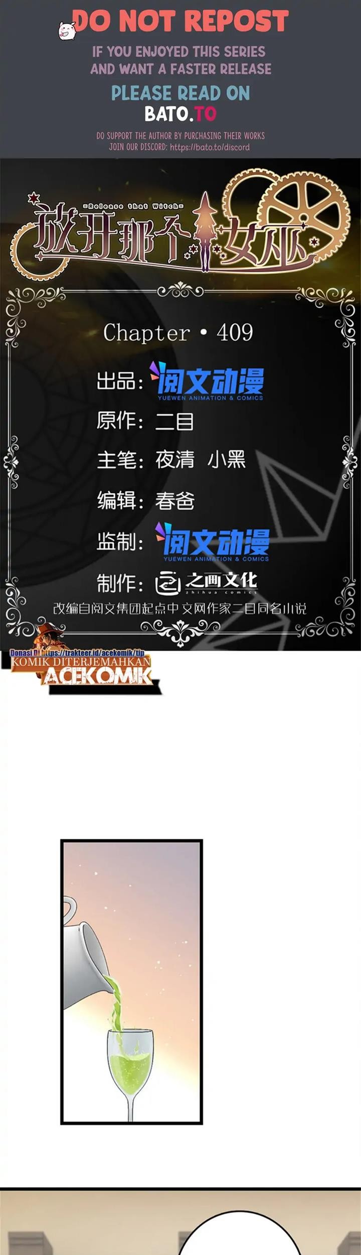 Release That Witch chapter 409, halaman 1