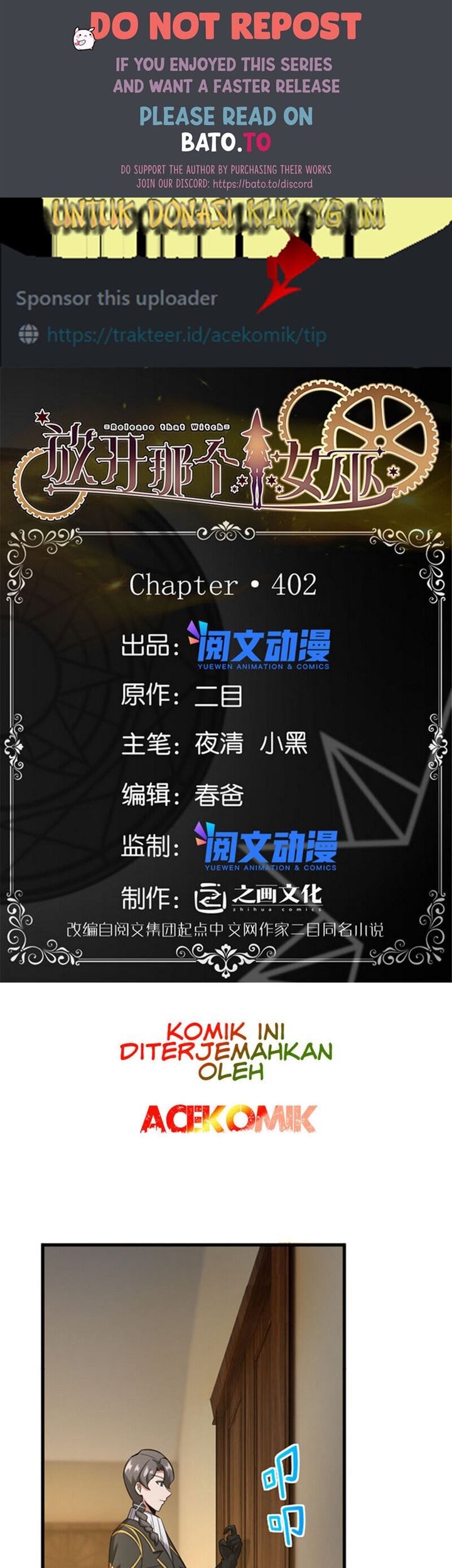 Release That Witch chapter 402, halaman 1