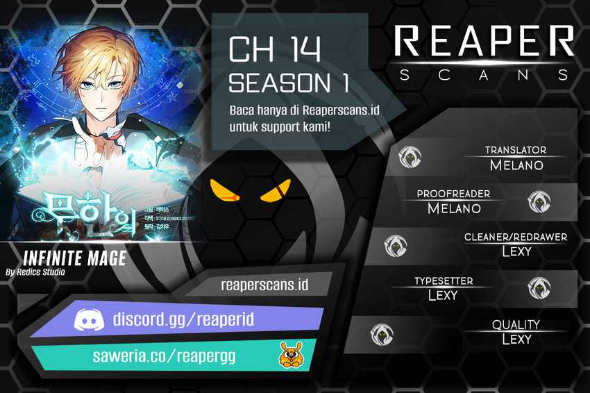 Infinite Mage chapter 14, halaman 1