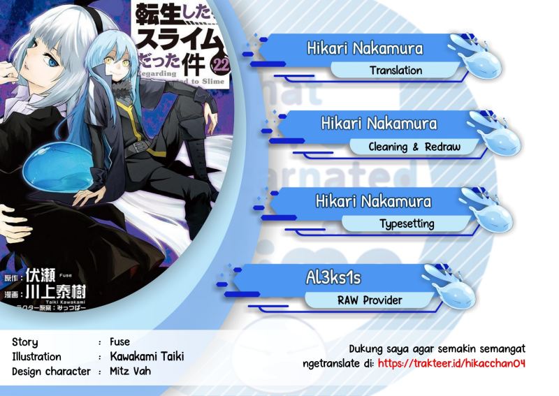 Tensei Shitara Slime Datta Ken chapter 105, halaman 1