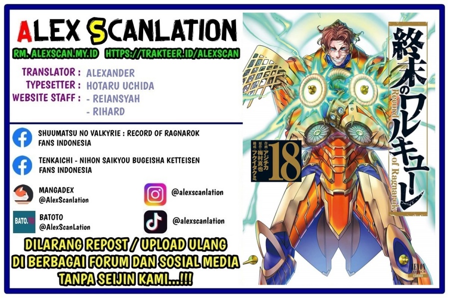 Shuumatsu no Valkyrie chapter 76, halaman 2