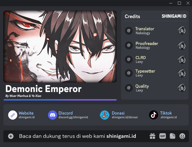 Magic Emperor chapter 380, halaman 1