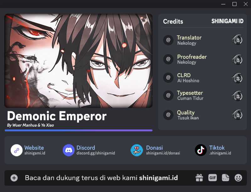 Magic Emperor chapter 383, halaman 1