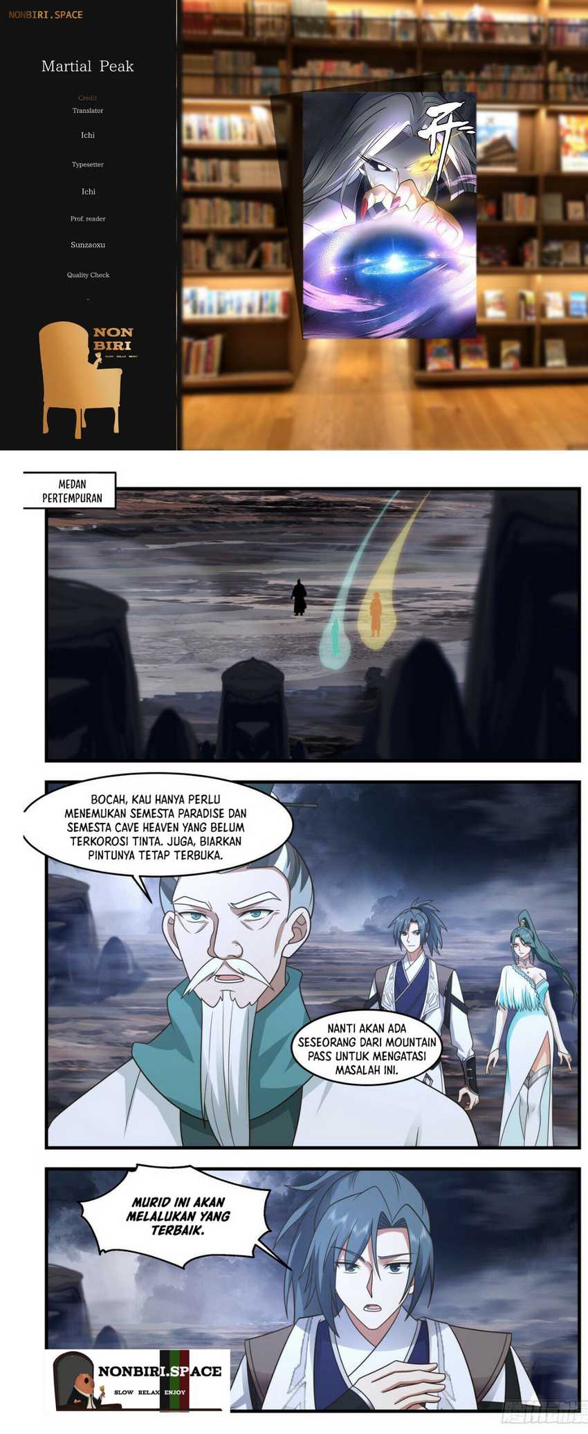 Martial Peak chapter 3070, halaman 1