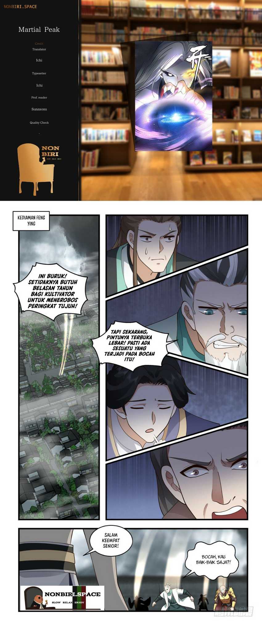 Martial Peak chapter 3068, halaman 1