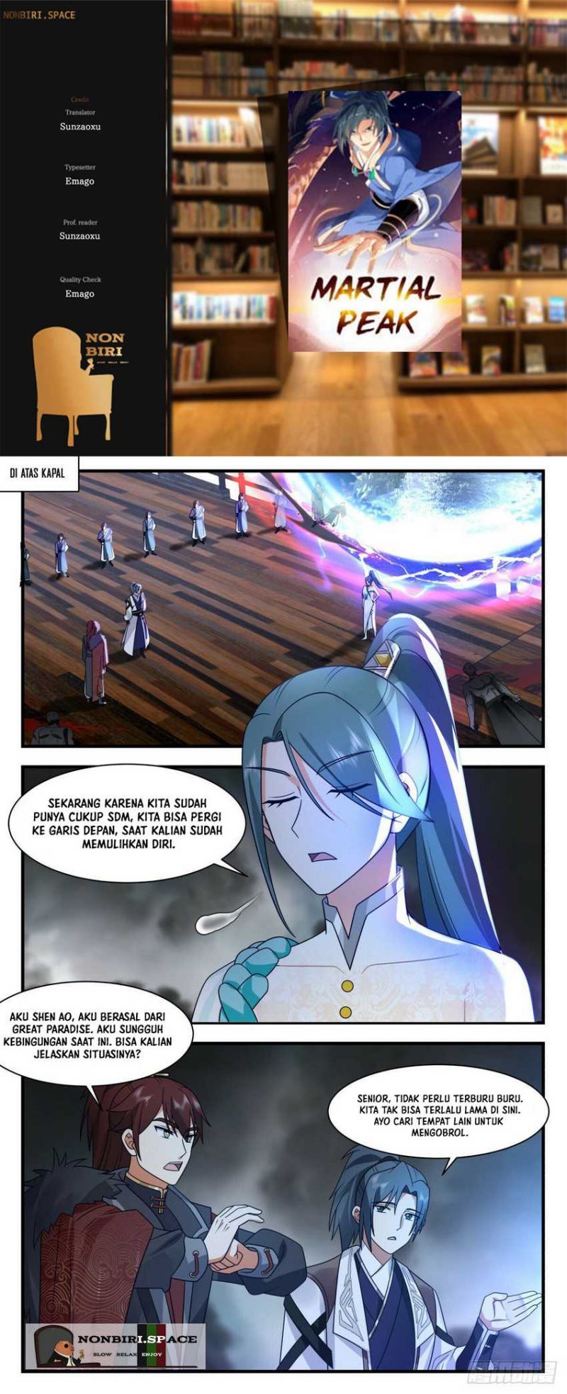 Martial Peak chapter 3047, halaman 1