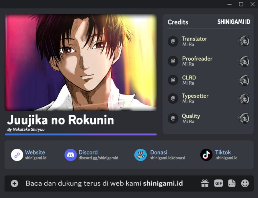 Juujika no Rokunin chapter 129, halaman 1