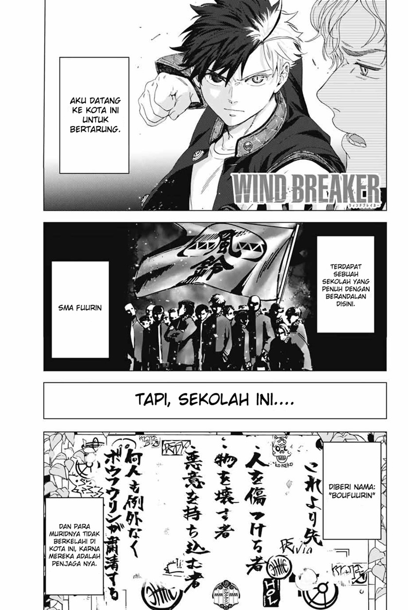 Wind Breaker (NII Satoru) chapter 2, halaman 2