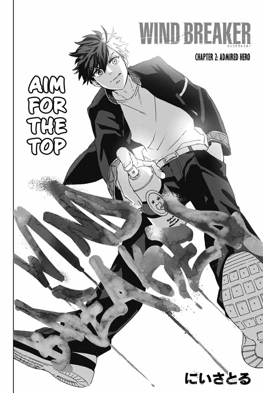Wind Breaker (NII Satoru) chapter 2, halaman 3