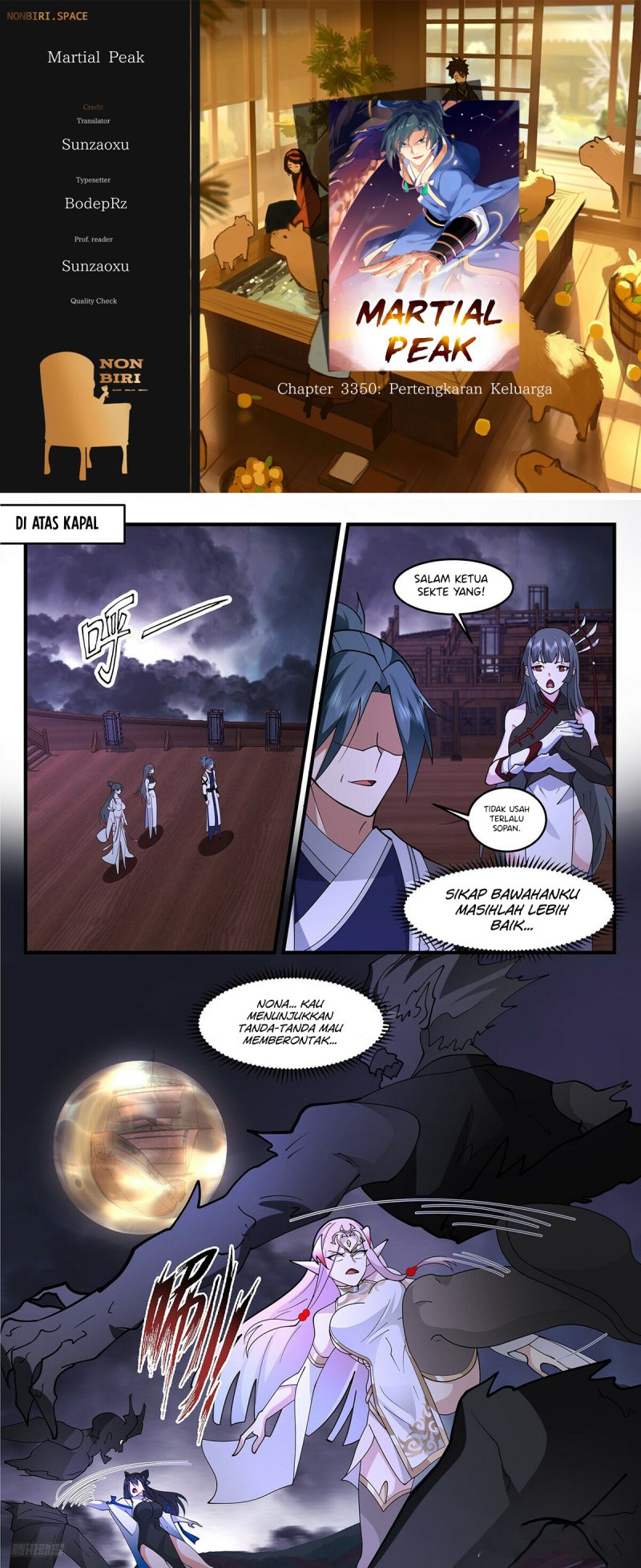 Martial Peak chapter 3350, halaman 1