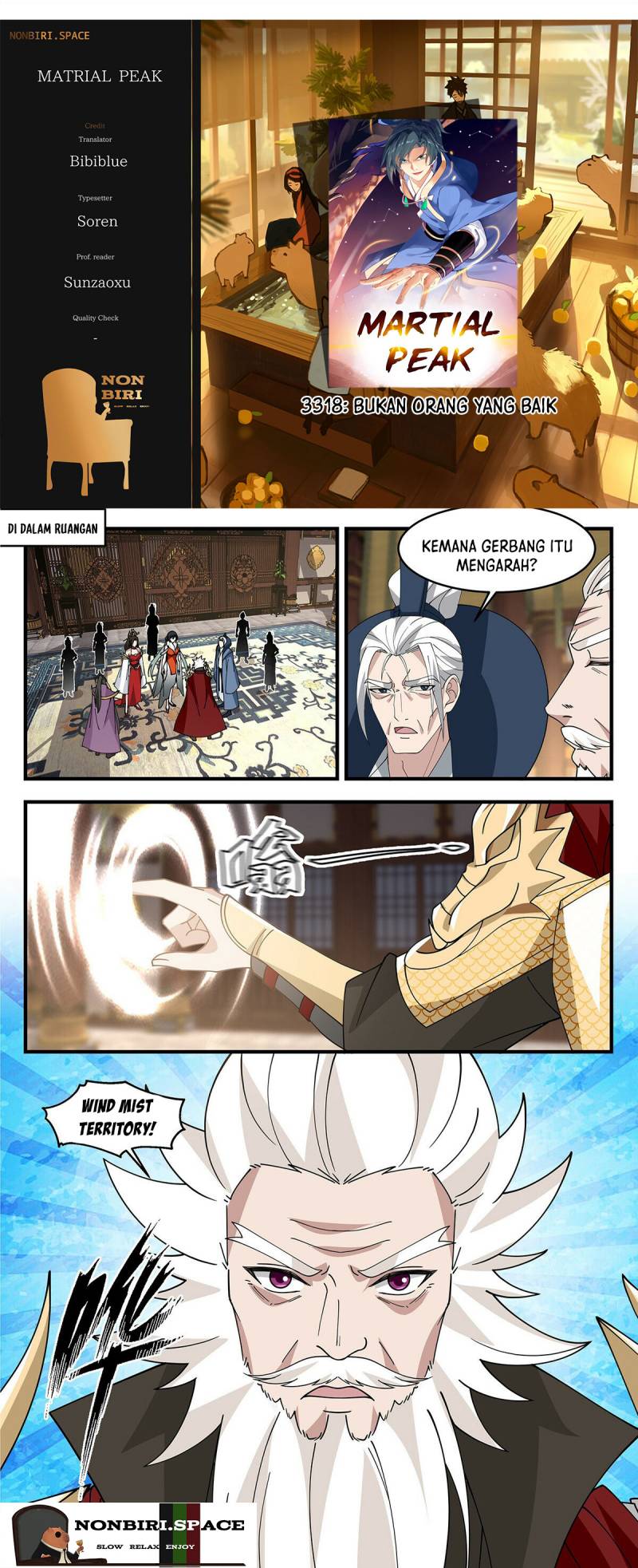 Martial Peak chapter 3318, halaman 1