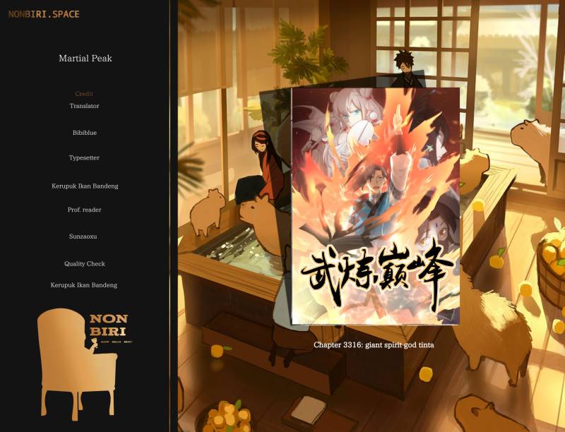 Martial Peak chapter 3316, halaman 1