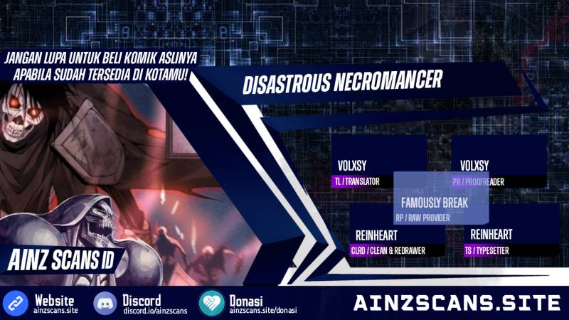 Disastrous Necromancer chapter 4, halaman 1