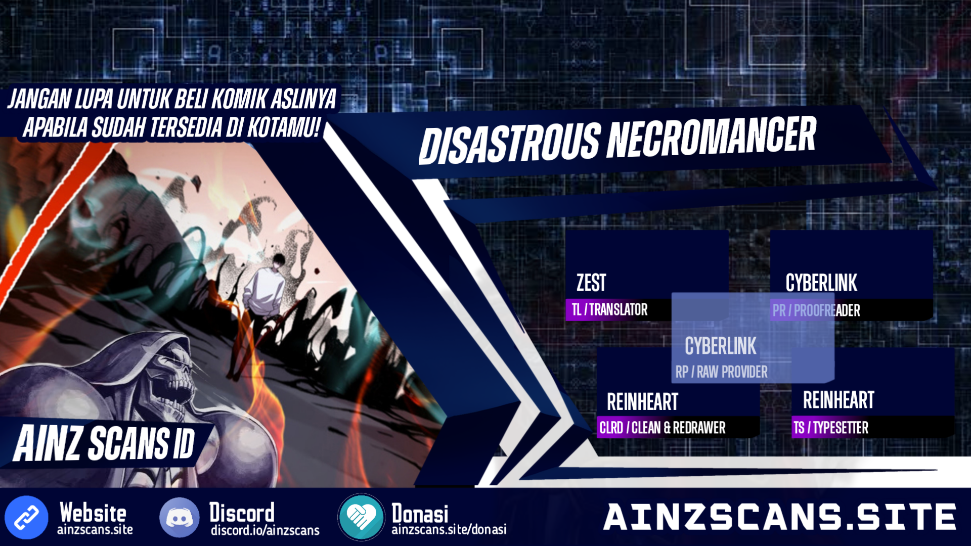 Disastrous Necromancer chapter 6, halaman 1