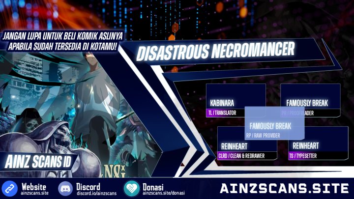 Disastrous Necromancer chapter 16, halaman 1