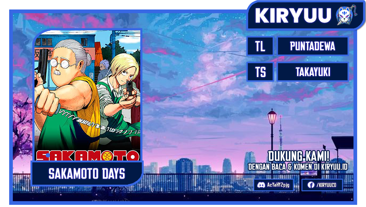 Sakamoto Days chapter 134, halaman 1