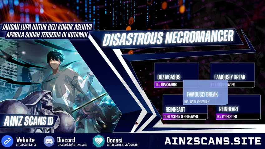 Disastrous Necromancer chapter 22, halaman 1