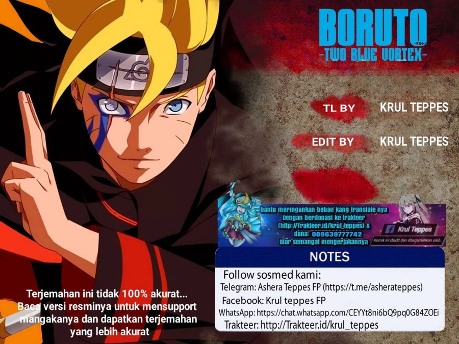 Boruto Two Blue Vortex chapter 2, halaman 1