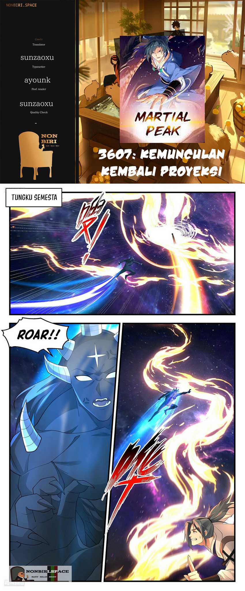 Martial Peak chapter 3607, halaman 1
