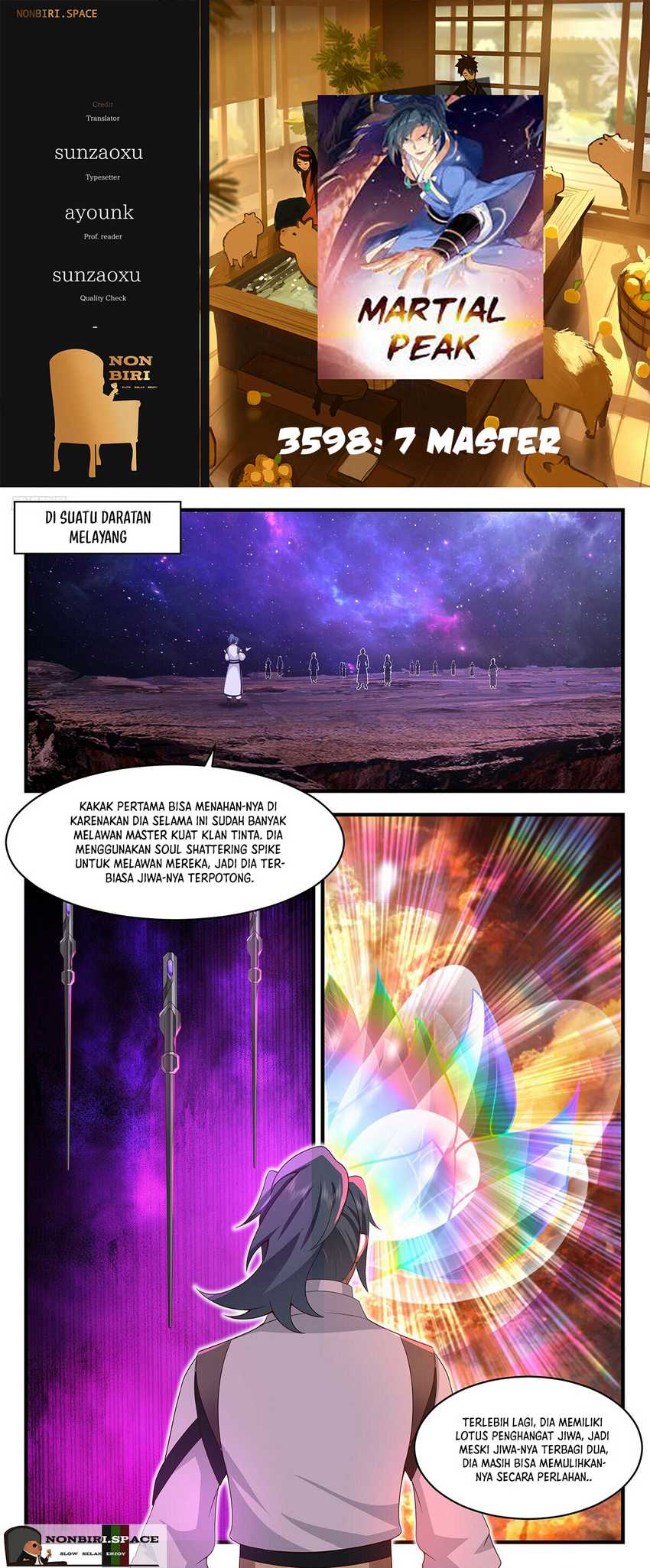 Martial Peak chapter 3598, halaman 1