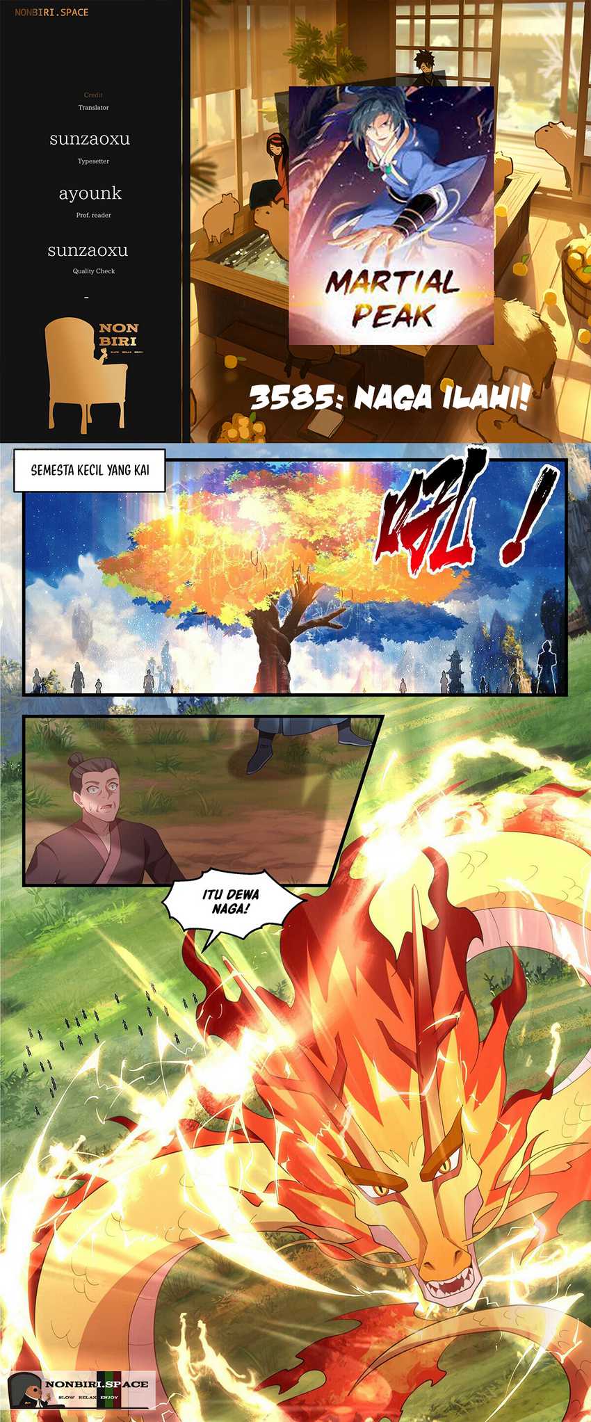 Martial Peak chapter 3585, halaman 1