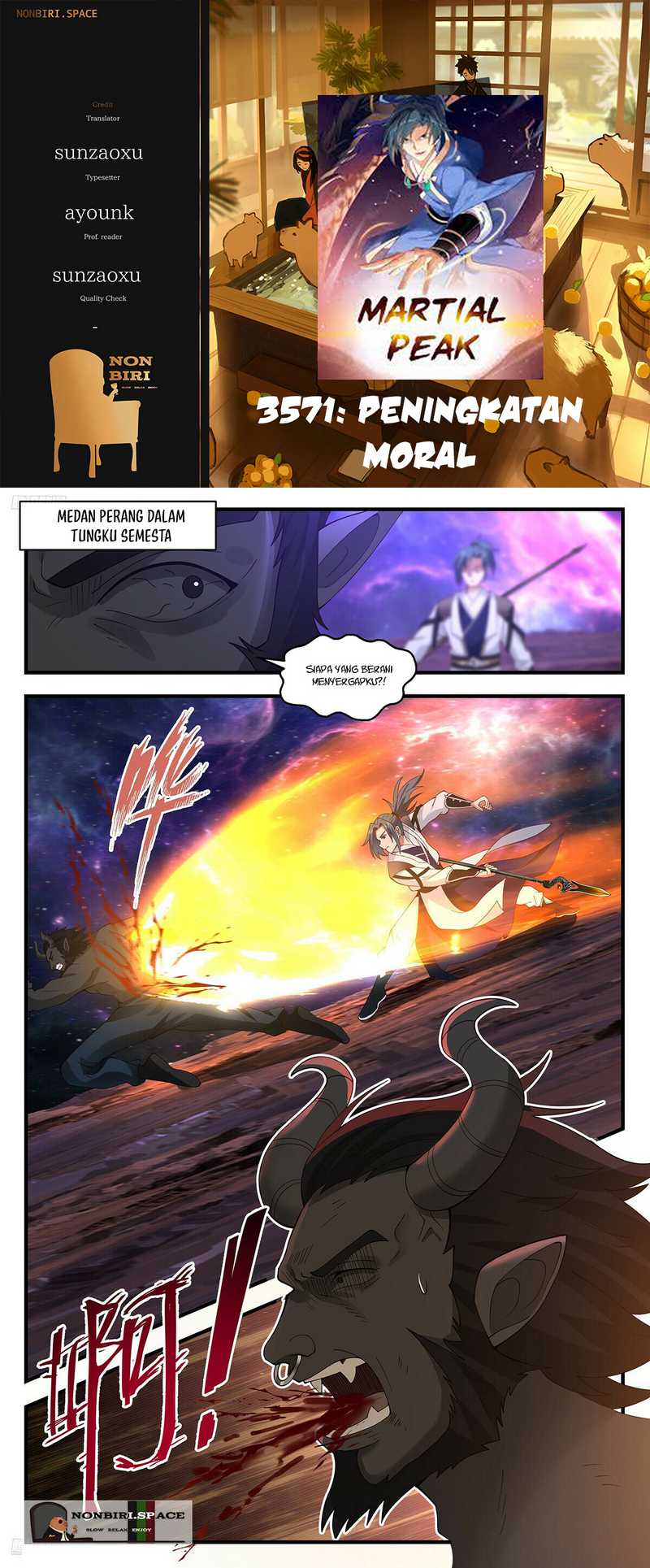 Martial Peak chapter 3571, halaman 1