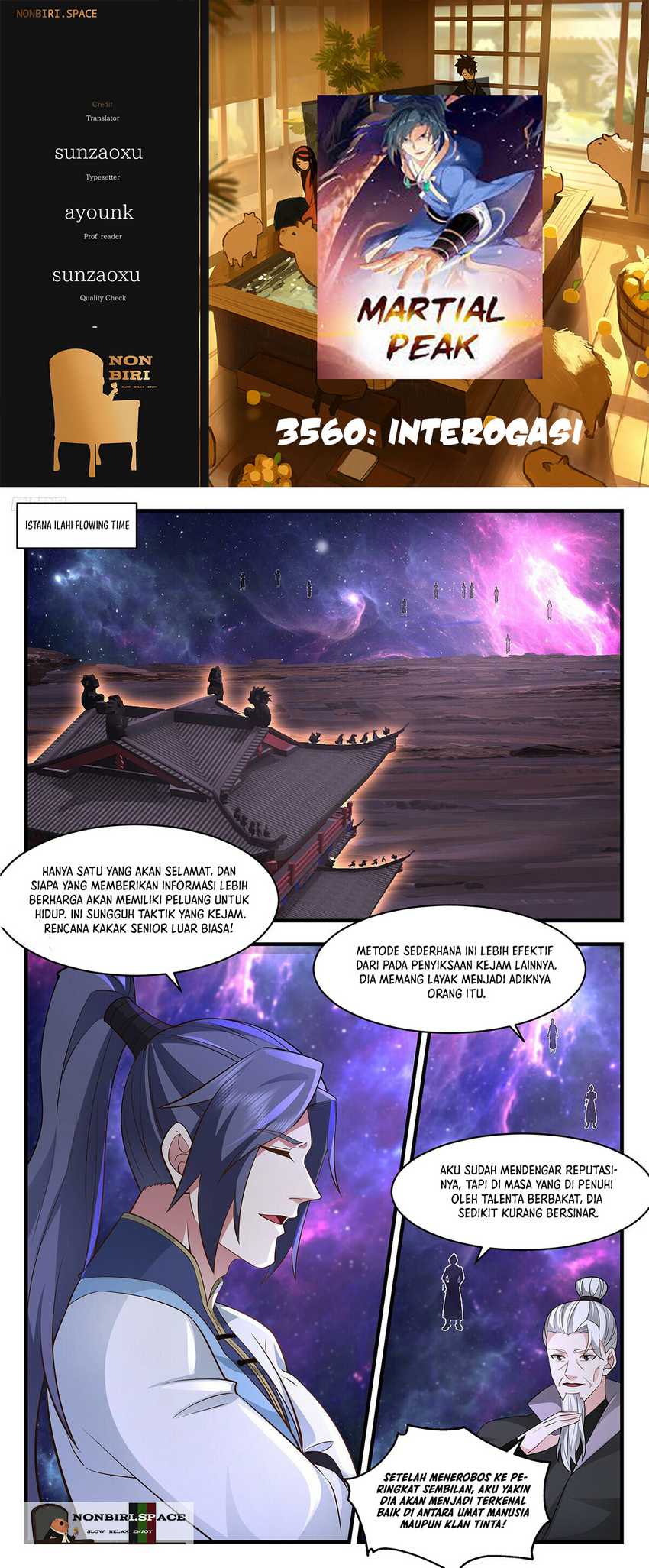Martial Peak chapter 3560, halaman 1