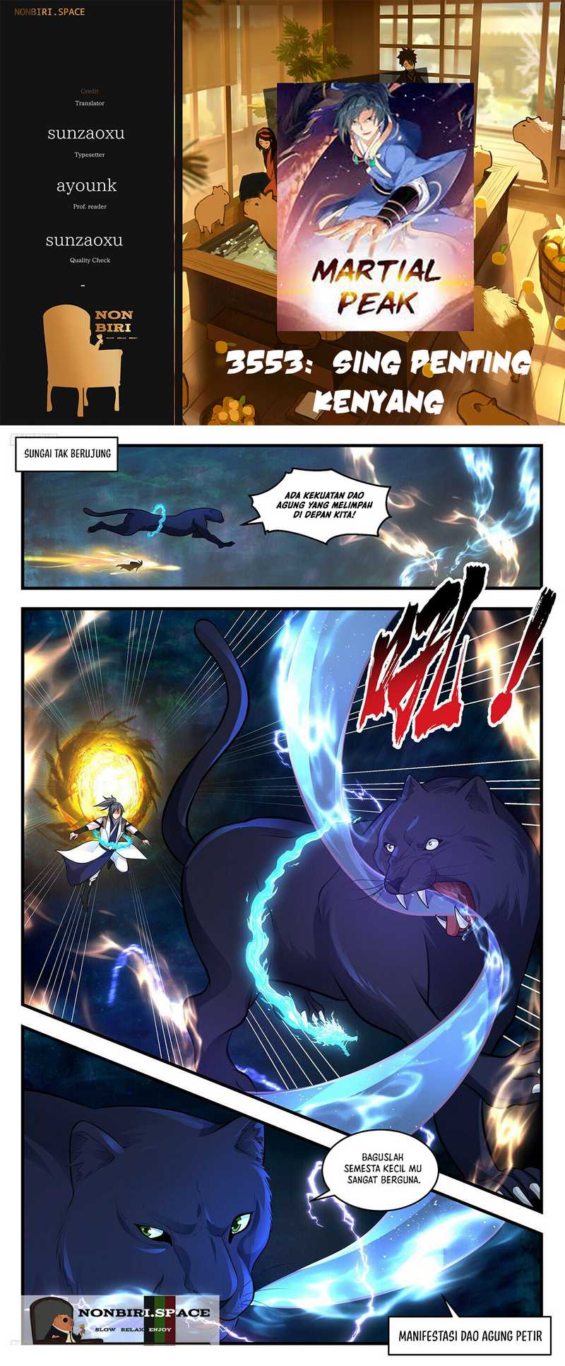 Martial Peak chapter 3553, halaman 1