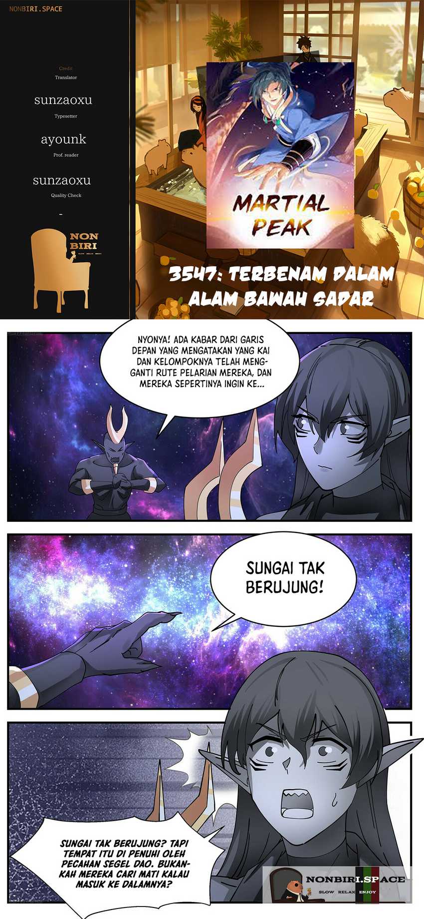 Martial Peak chapter 3547, halaman 1