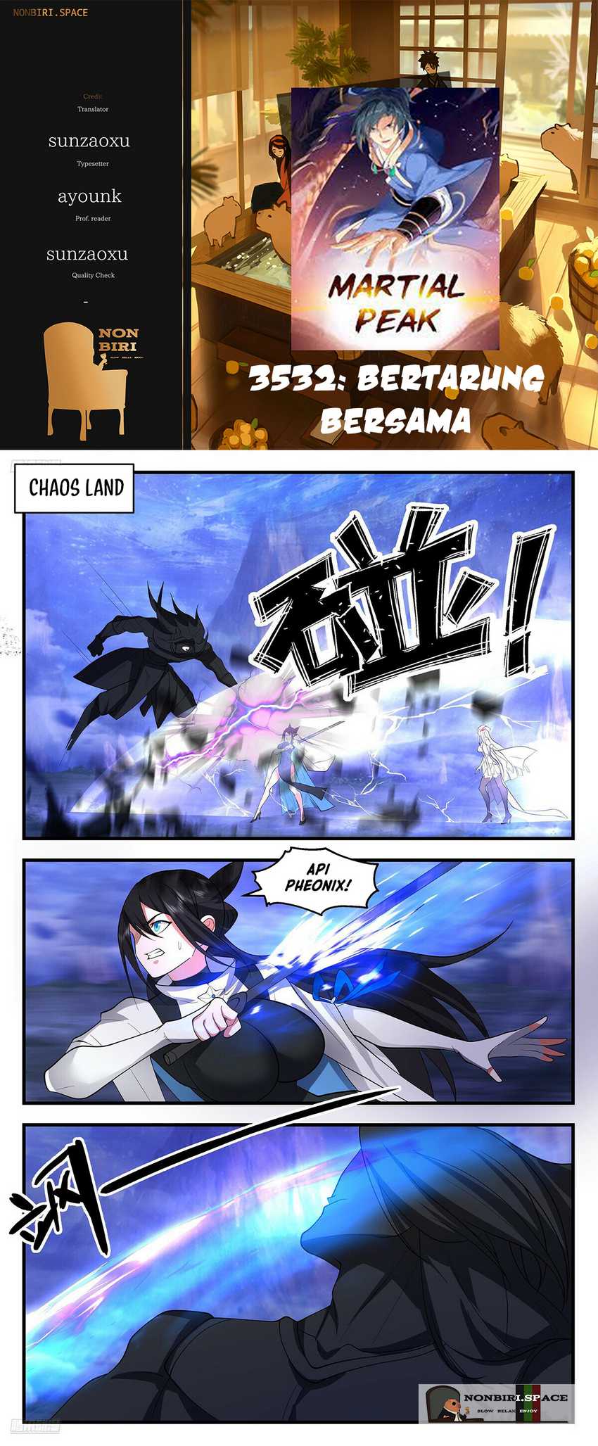 Martial Peak chapter 3532, halaman 1