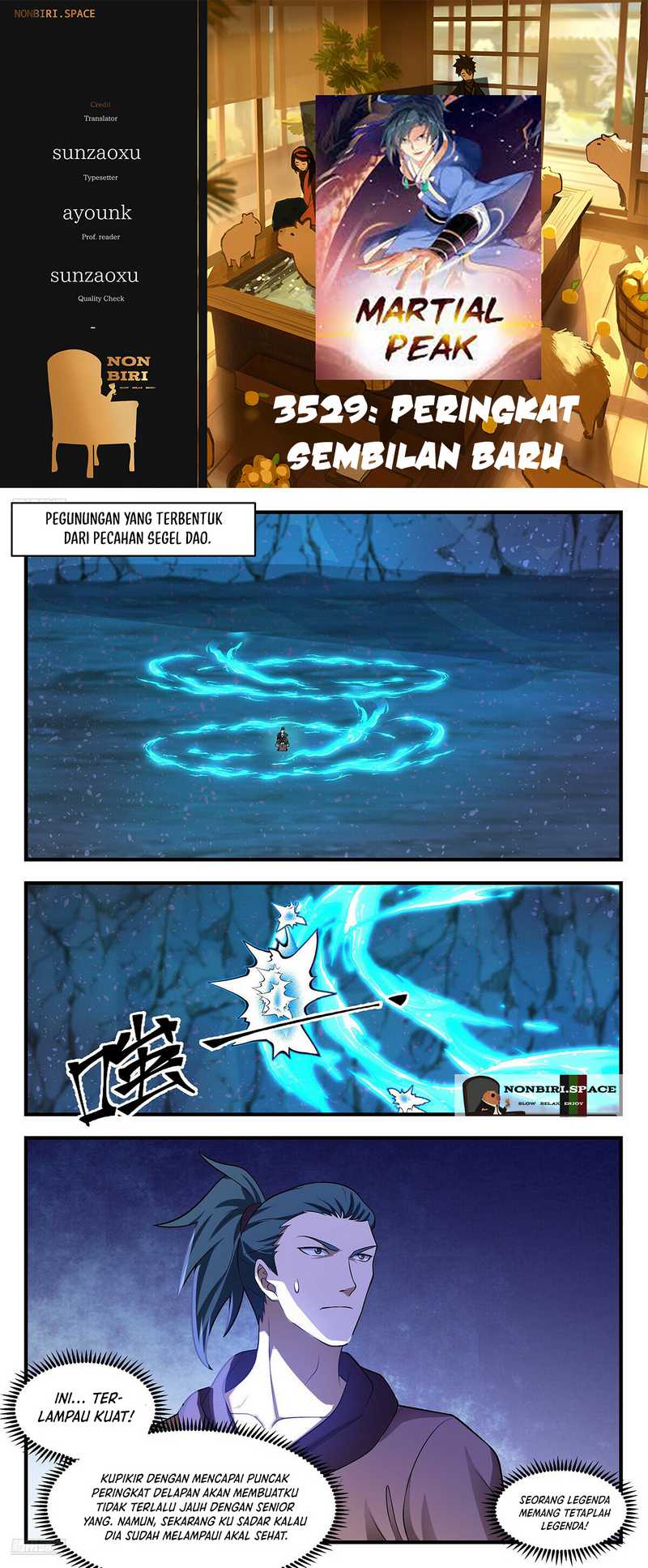 Martial Peak chapter 3529, halaman 1