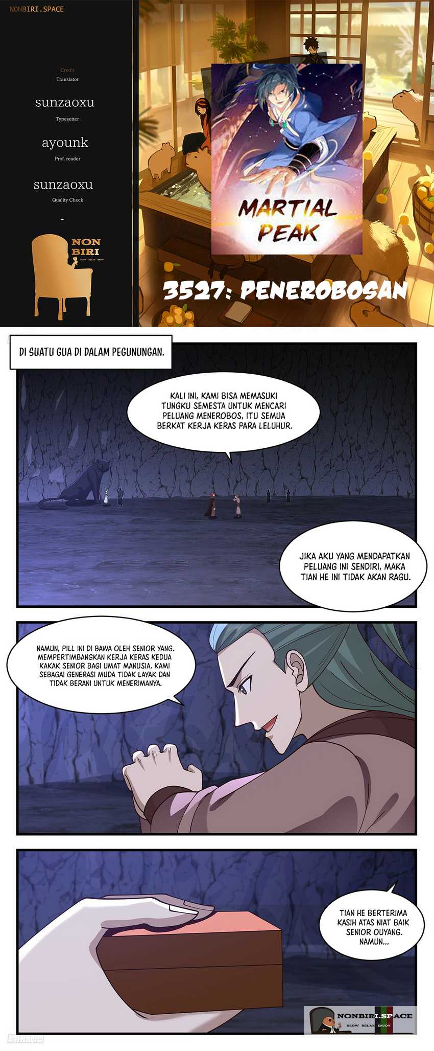 Martial Peak chapter 3527, halaman 1