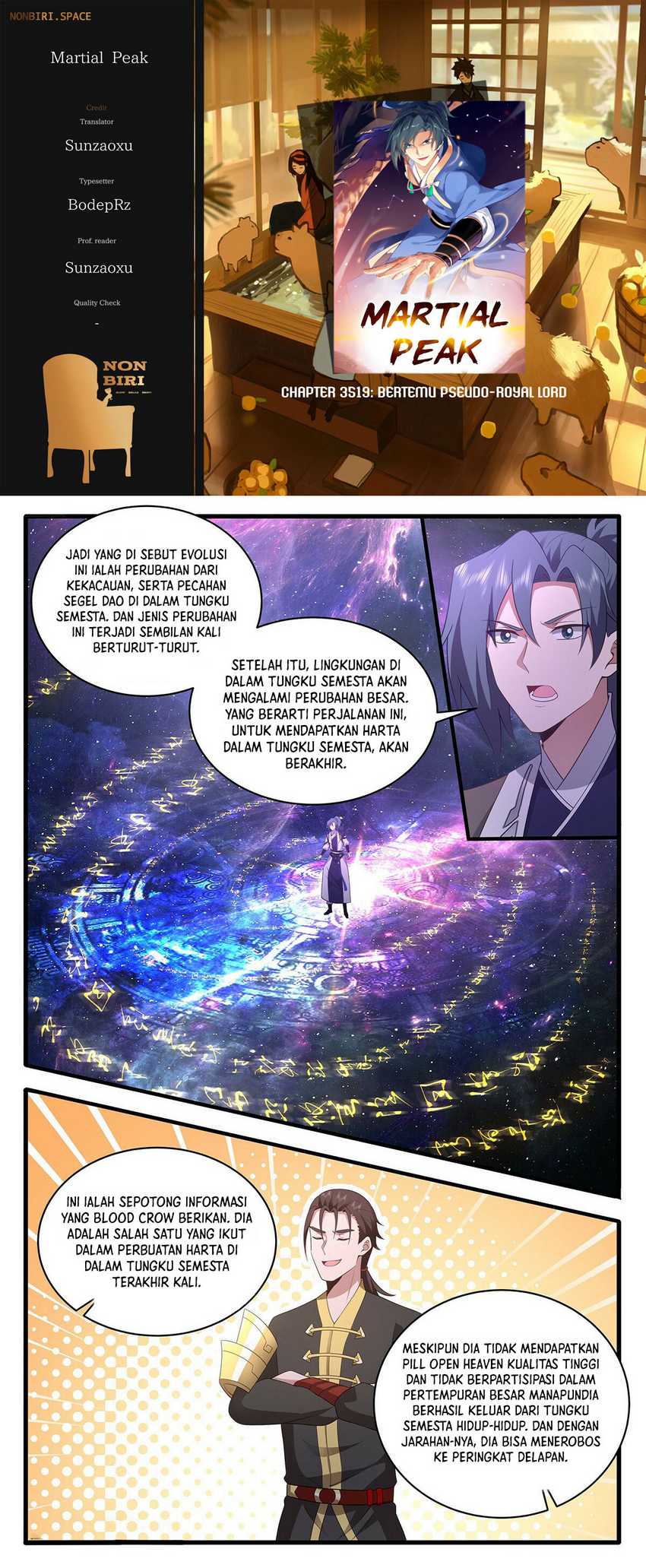 Martial Peak chapter 3519, halaman 1