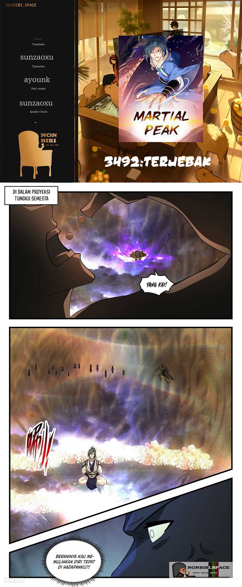Martial Peak chapter 3492, halaman 1