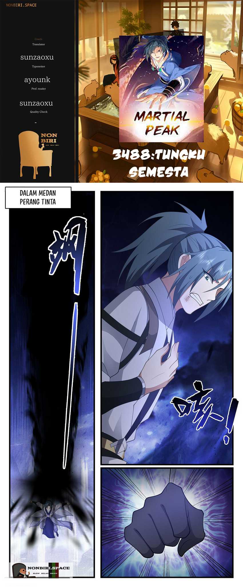 Martial Peak chapter 3488, halaman 1