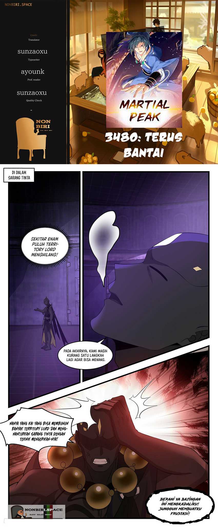 Martial Peak chapter 3480, halaman 1