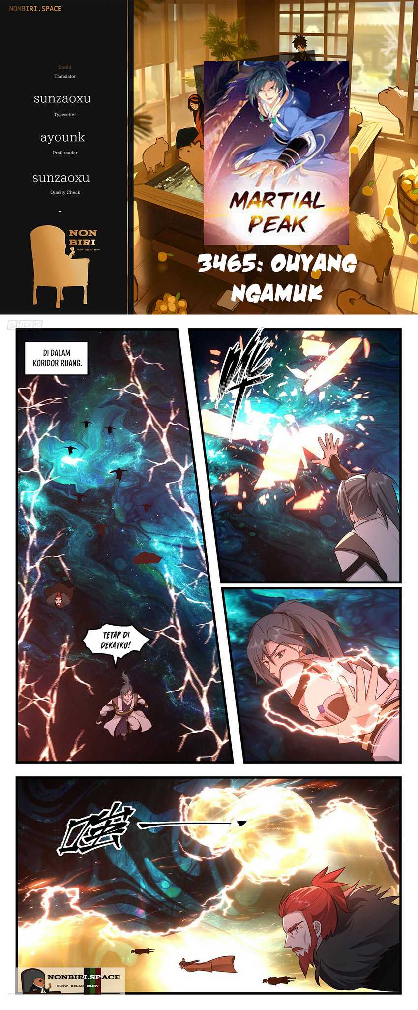 Martial Peak chapter 3465, halaman 1