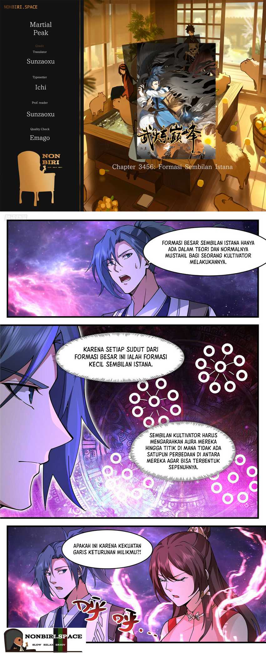 Martial Peak chapter 3456, halaman 1