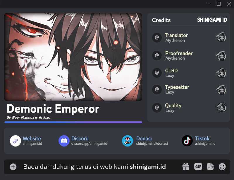 Magic Emperor chapter 497, halaman 1
