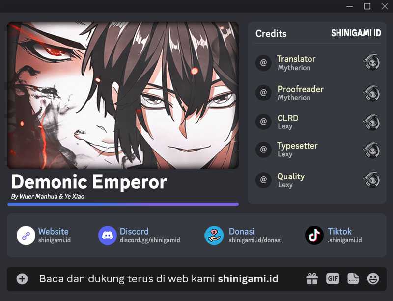 Magic Emperor chapter 510, halaman 1