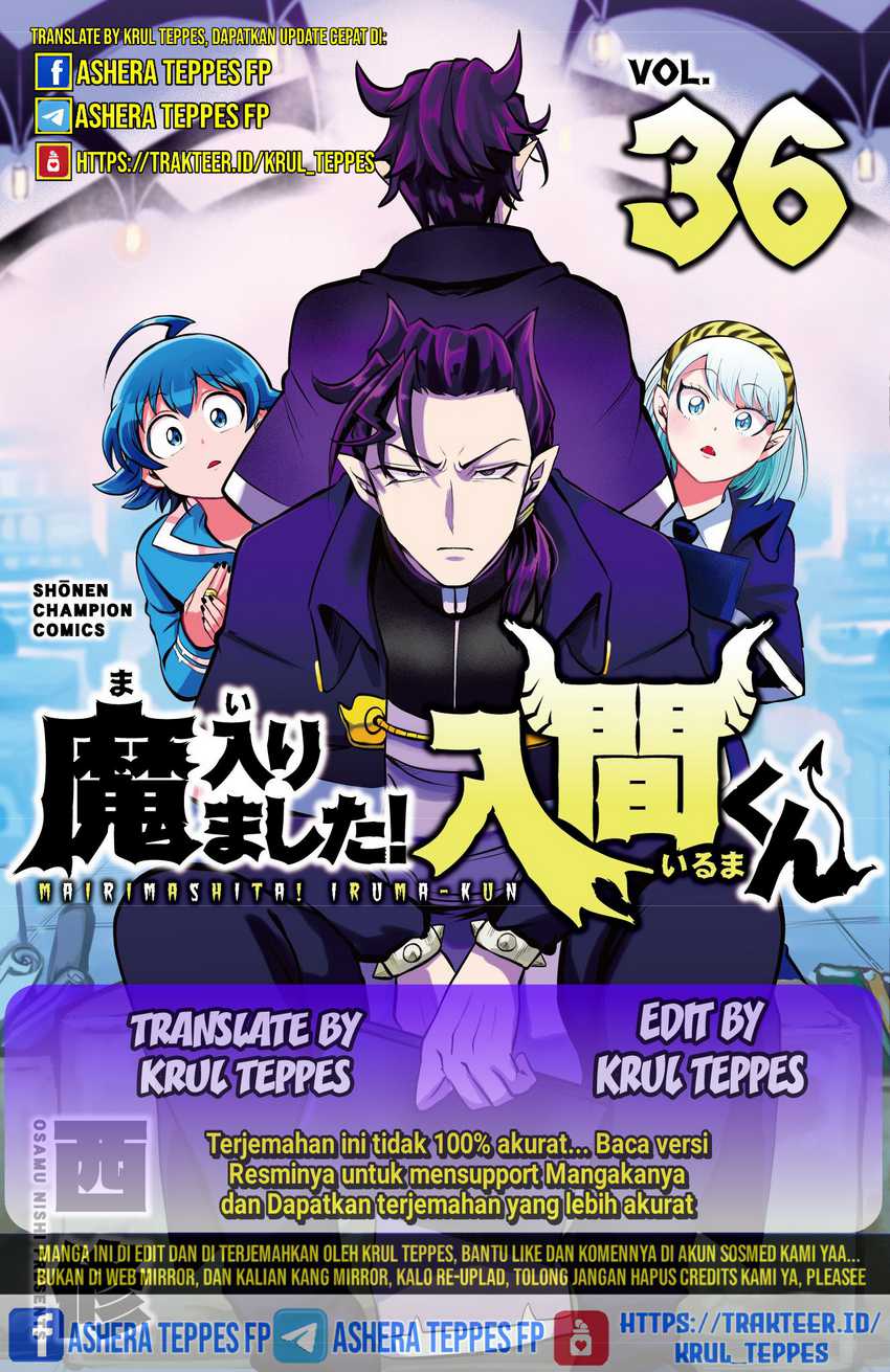 Mairimashita! Iruma-kun chapter 334, halaman 1