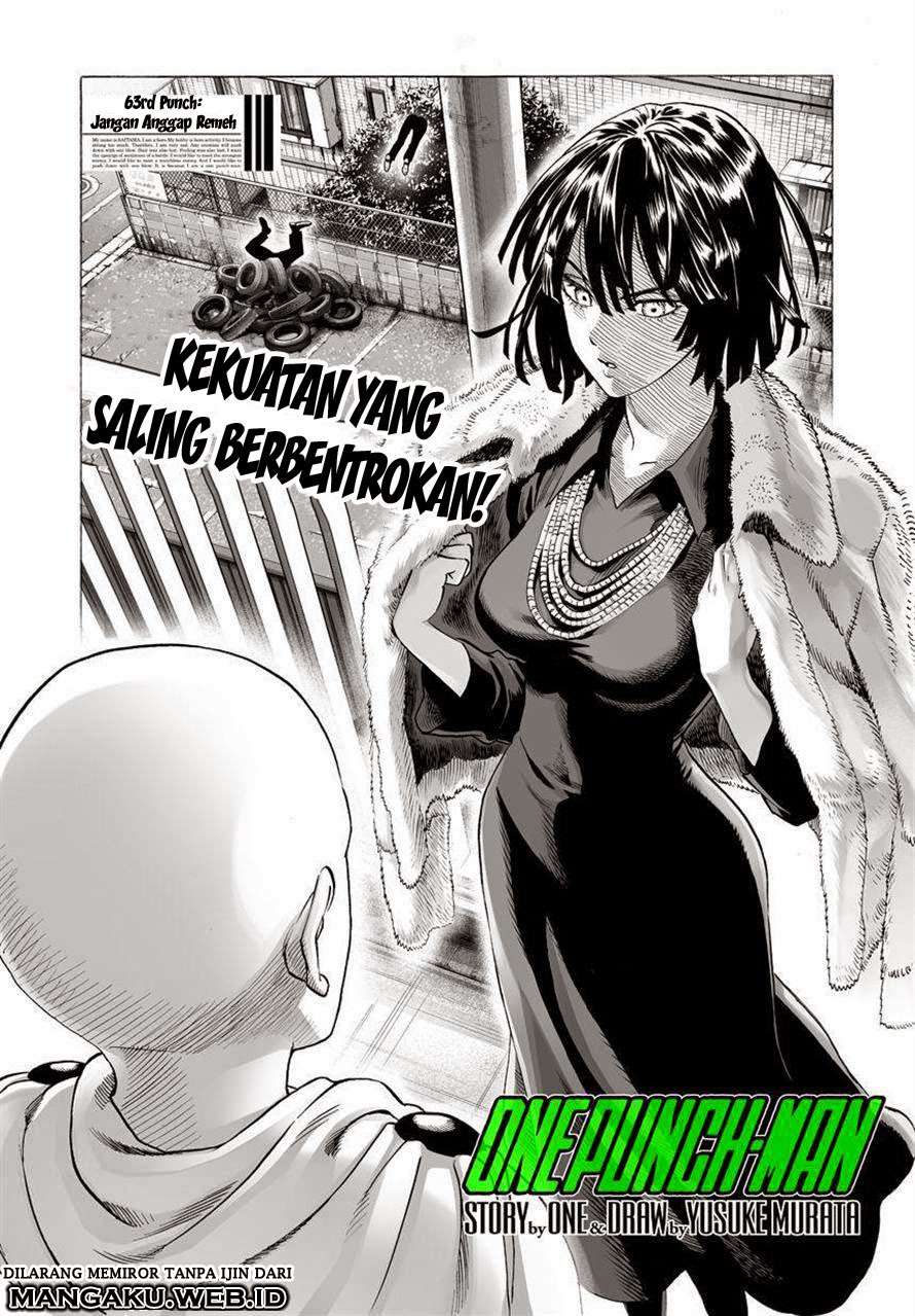 One Punch Man chapter 63, halaman 1