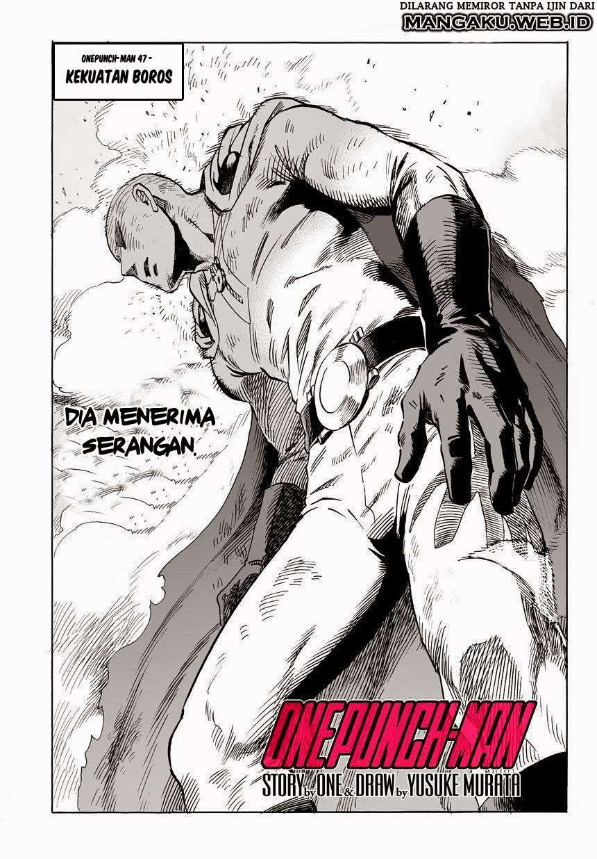 One Punch Man chapter 47, halaman 1