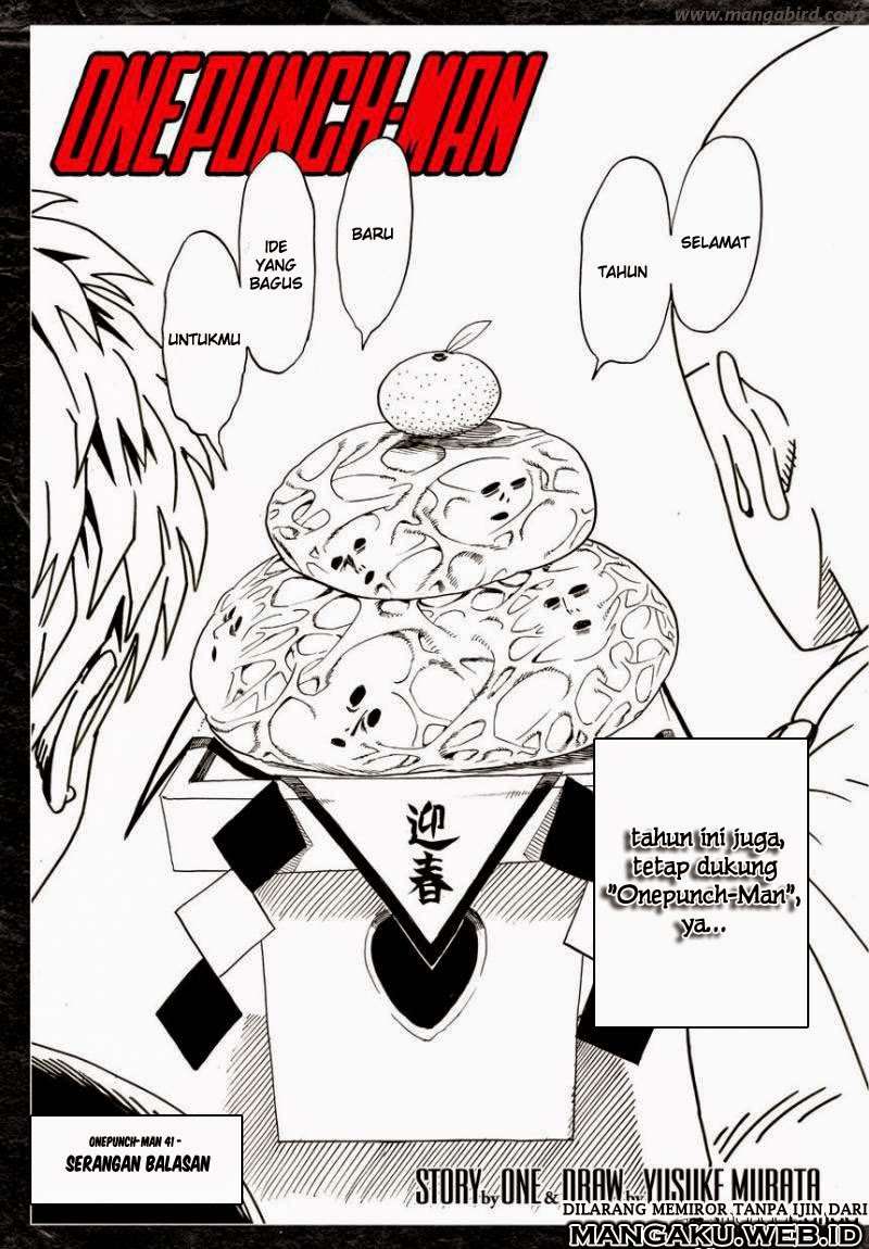 One Punch Man chapter 41, halaman 1