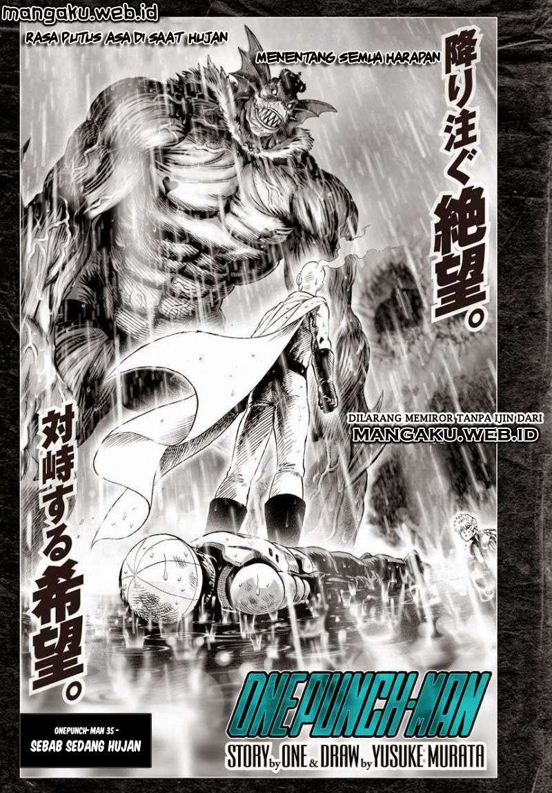 One Punch Man chapter 35, halaman 1