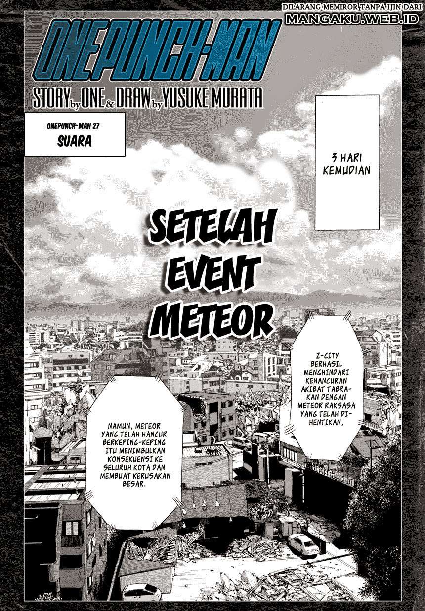One Punch Man chapter 27, halaman 1