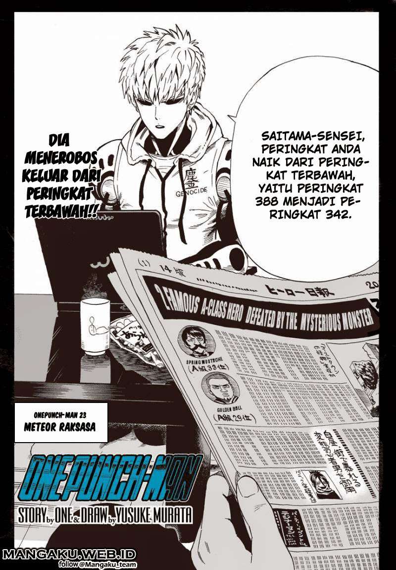 One Punch Man chapter 23, halaman 1